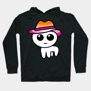 Yippee Cool Hat (Lesbian) Hoodie